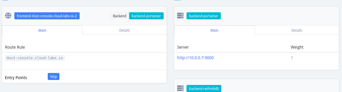 traefik monitor portainer